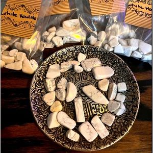 🧚‍♀️🧚‍♀️Host Pick🧚🏻🧚🏻1oz White  Howlite